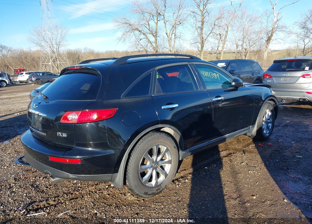 2008 INFINITI FX35 VIN: JNRAS08W18X200623