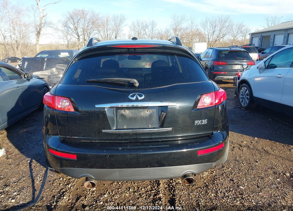 2008 INFINITI FX35 VIN: JNRAS08W18X200623