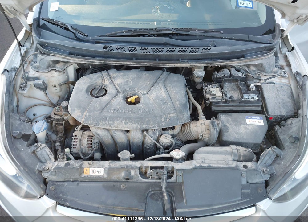 2014 HYUNDAI ELANTRA SE VIN: KMHDH4AE5EU068091