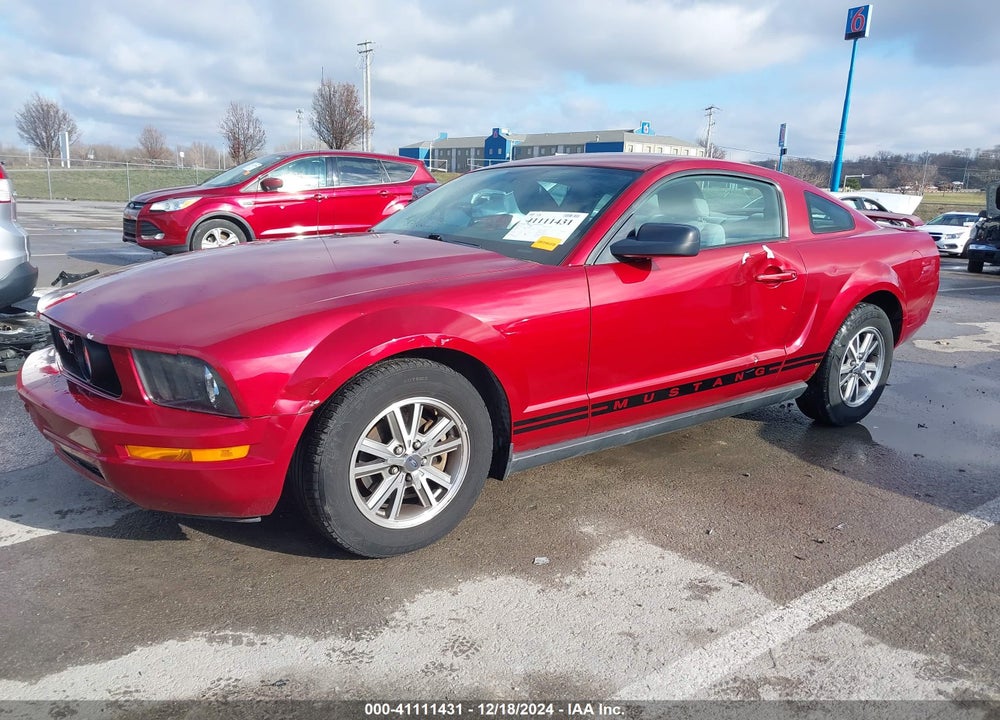 2005 FORD MUSTANG V6 DELUXE/V6 PREMIUM VIN: 1ZVFT80N155128881