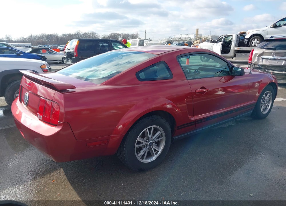 2005 FORD MUSTANG V6 DELUXE/V6 PREMIUM VIN: 1ZVFT80N155128881