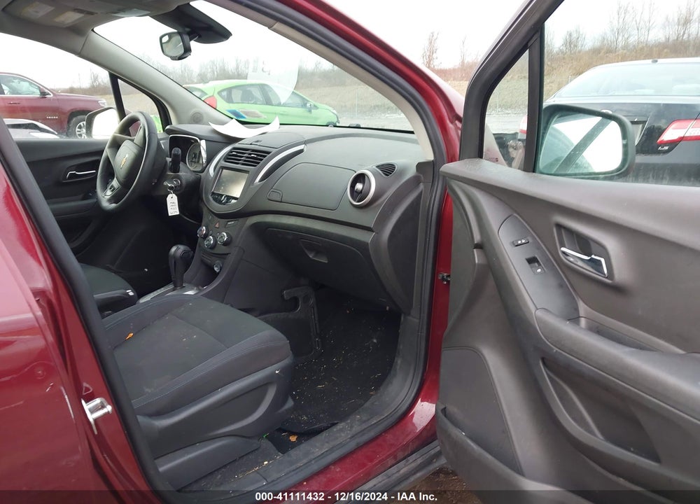 2016 CHEVROLET TRAX 1LS VIN: 3GNCJKSB3GL277282