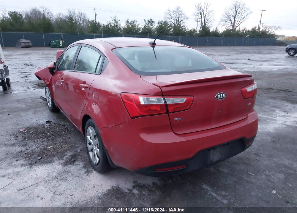 2013 KIA RIO VIN: KNADM4A3XD6152132