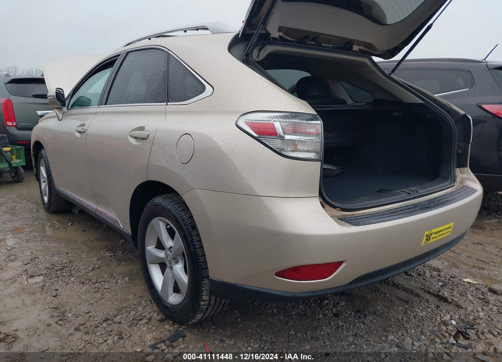 2012 LEXUS RX 350 VIN: 2T2BK1BA7CC133083