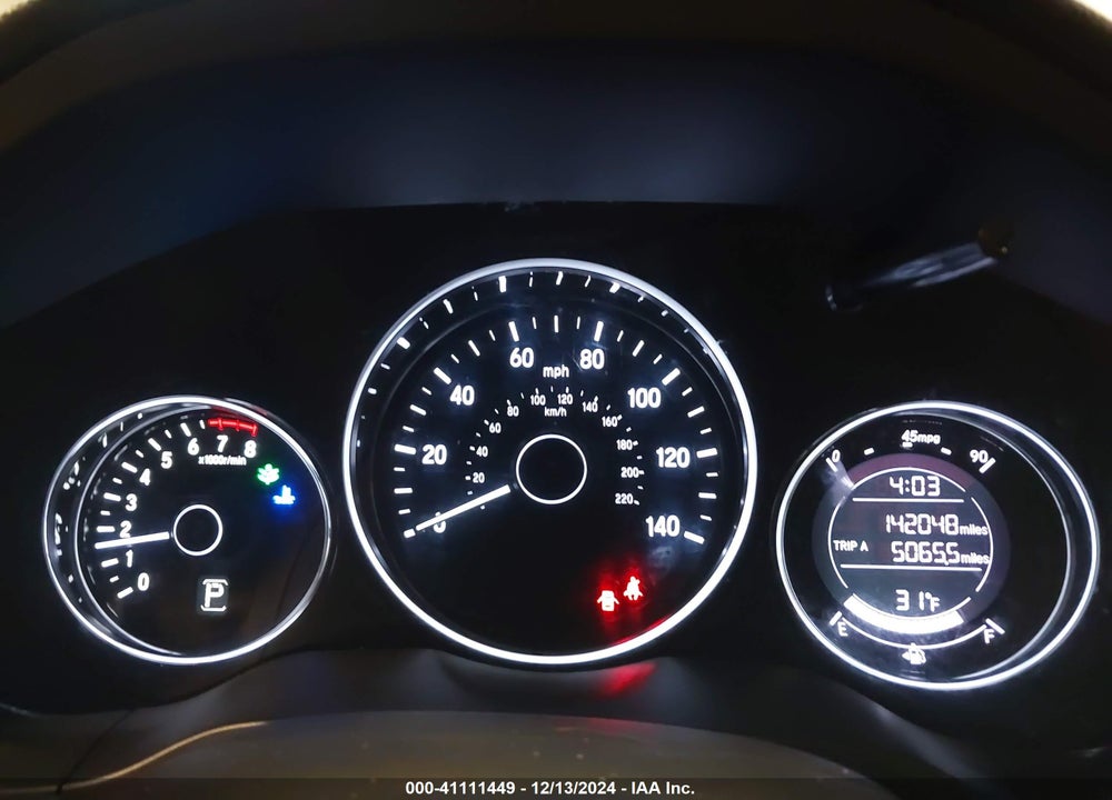 2019 HONDA HR-V LX VIN: 3CZRU6H36KG726516