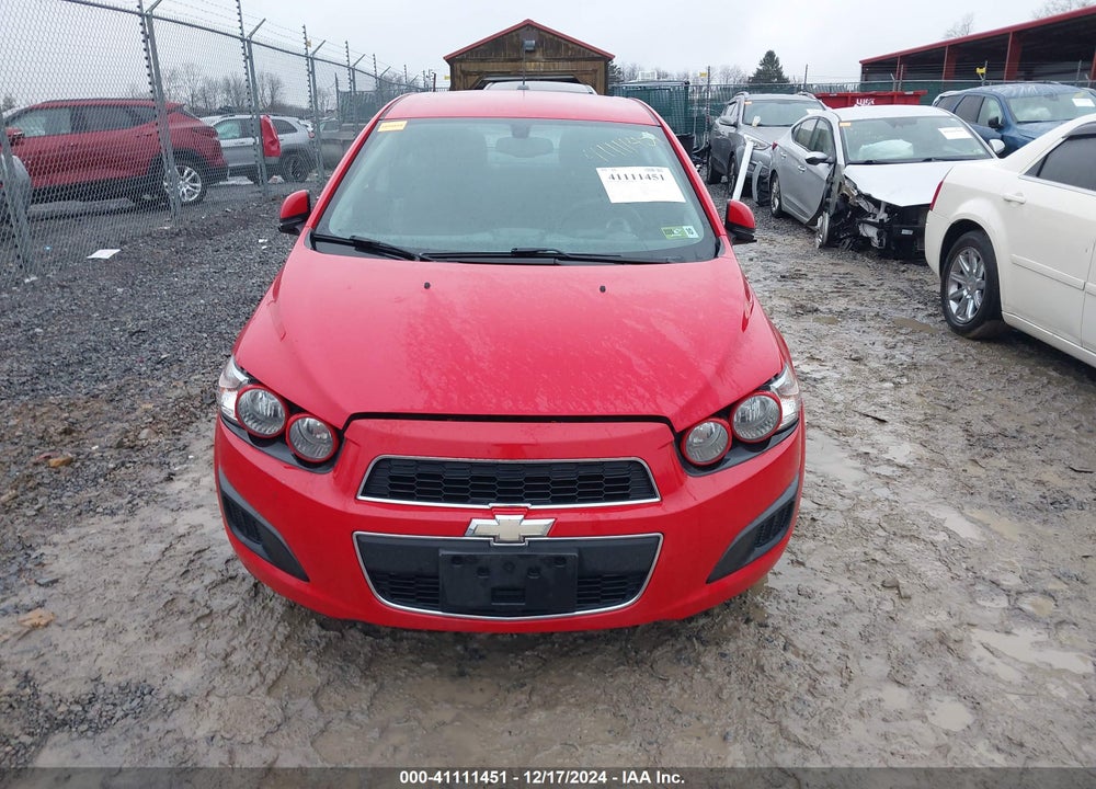 2016 CHEVROLET SONIC VIN: 1G1JC5SB0G4125907
