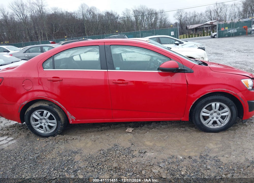 2016 CHEVROLET SONIC VIN: 1G1JC5SB0G4125907