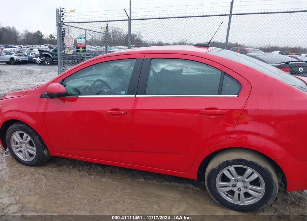 2016 CHEVROLET SONIC VIN: 1G1JC5SB0G4125907