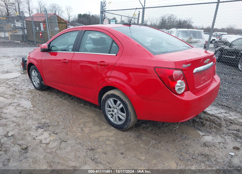 2016 CHEVROLET SONIC VIN: 1G1JC5SB0G4125907