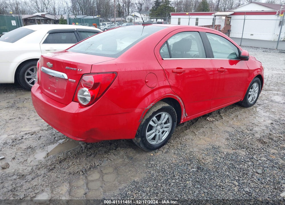 2016 CHEVROLET SONIC VIN: 1G1JC5SB0G4125907