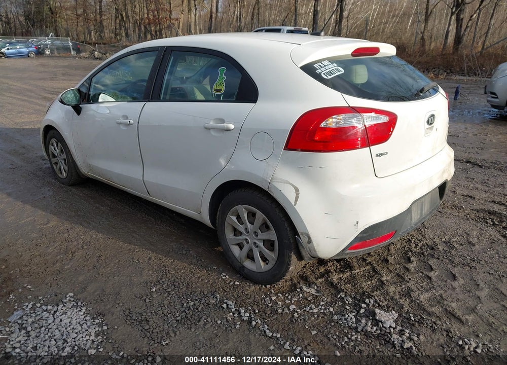 2015 KIA RIO LX VIN: KNADM5A34F6516733