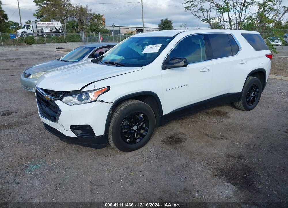 2021 CHEVROLET TRAVERSE FWD LS VIN: 1GNERFKW6MJ188630