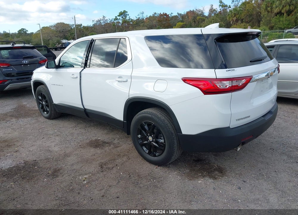 2021 CHEVROLET TRAVERSE FWD LS VIN: 1GNERFKW6MJ188630