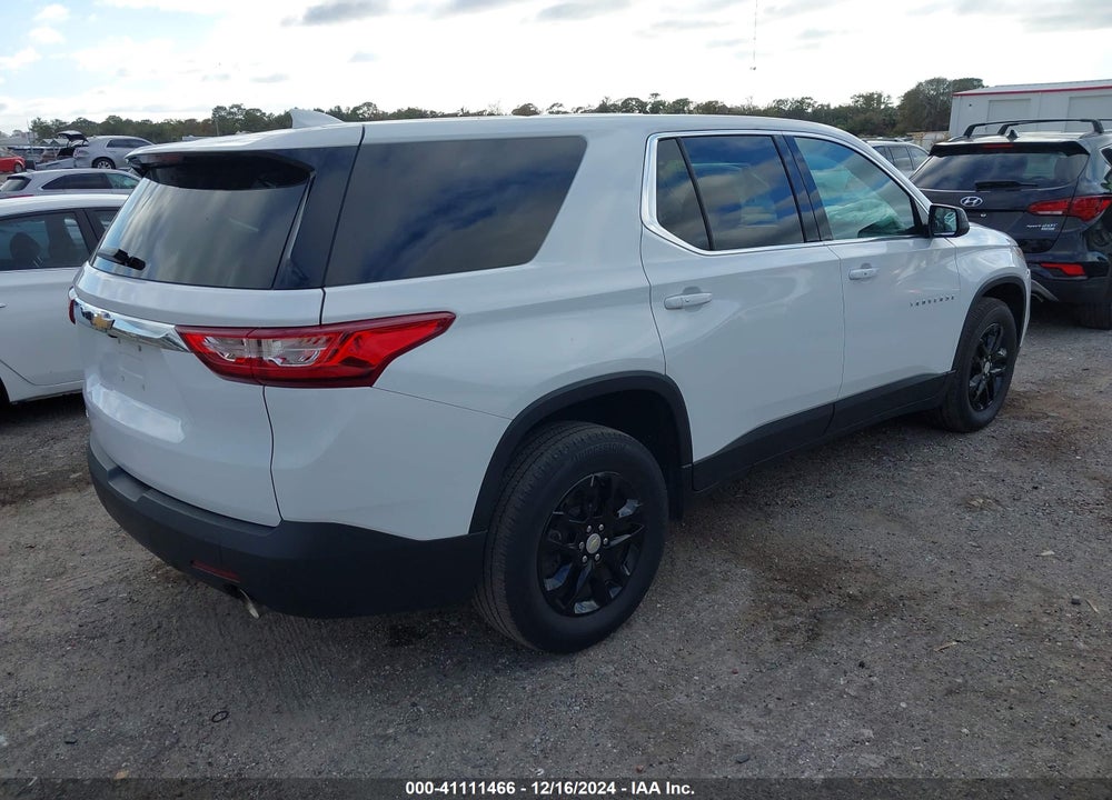 2021 CHEVROLET TRAVERSE FWD LS VIN: 1GNERFKW6MJ188630
