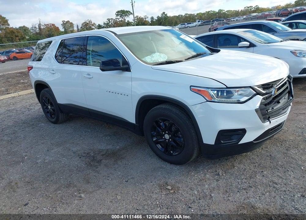 2021 CHEVROLET TRAVERSE FWD LS VIN: 1GNERFKW6MJ188630