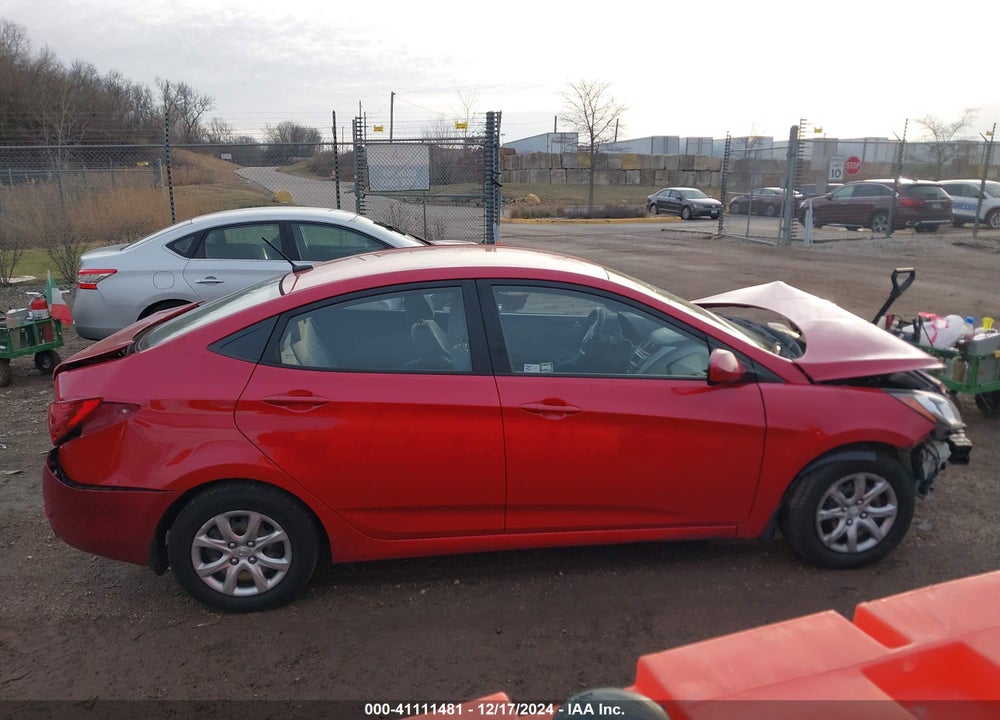2014 HYUNDAI ACCENT GLS VIN: KMHCT4AE9EU587798