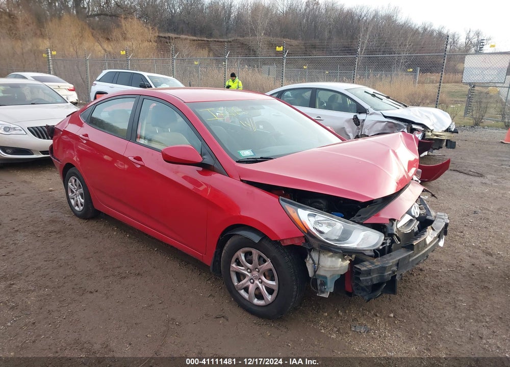 2014 HYUNDAI ACCENT GLS VIN: KMHCT4AE9EU587798