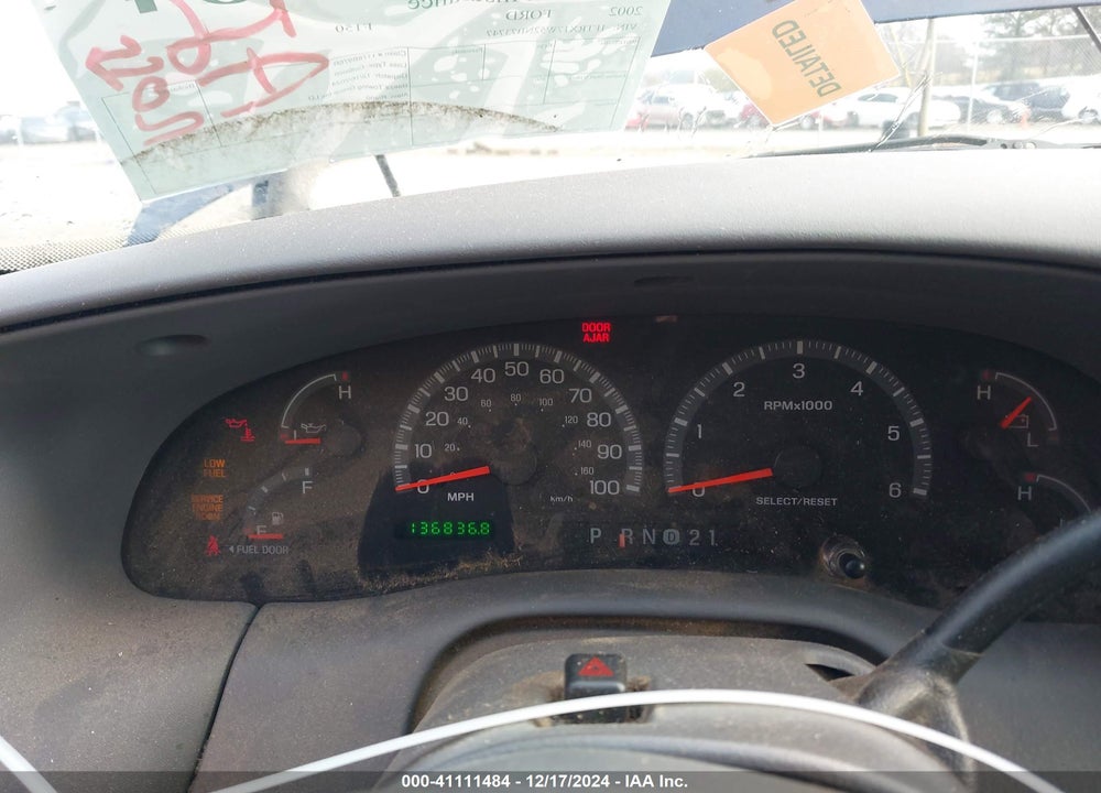 2002 FORD F-150 LARIAT/XL/XLT VIN: 1FTRX17W52NB73747