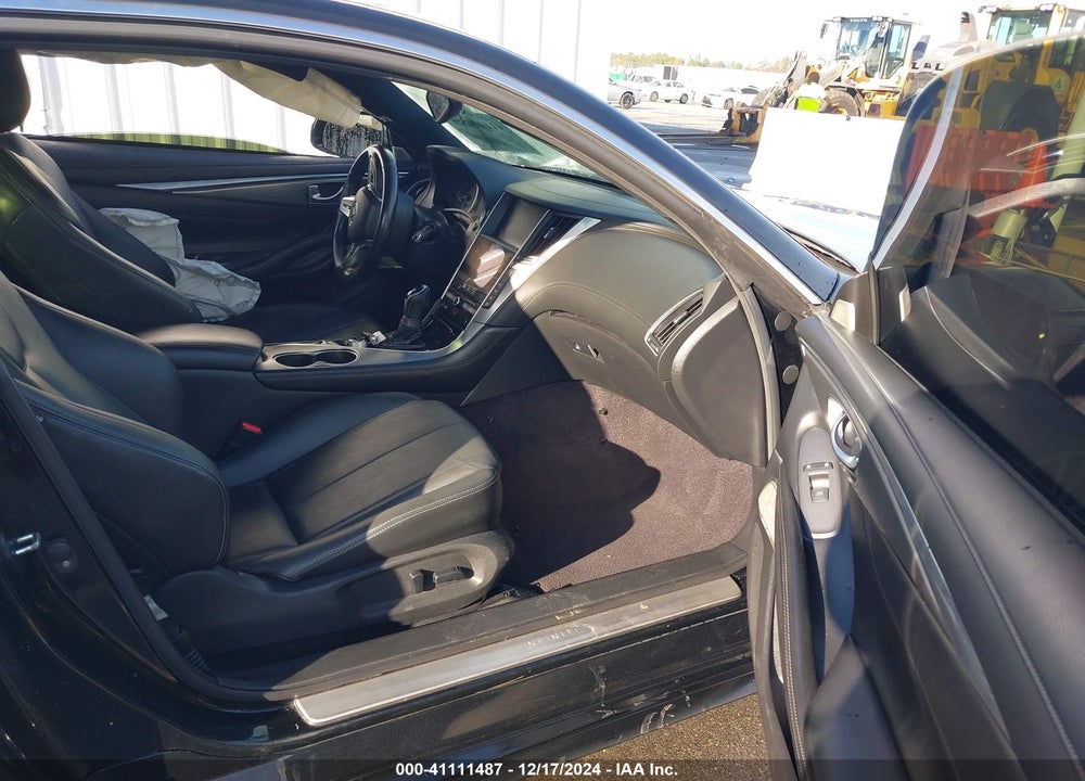 2018 INFINITI Q60 3.0T LUXE VIN: JN1EV7EK5JM340185