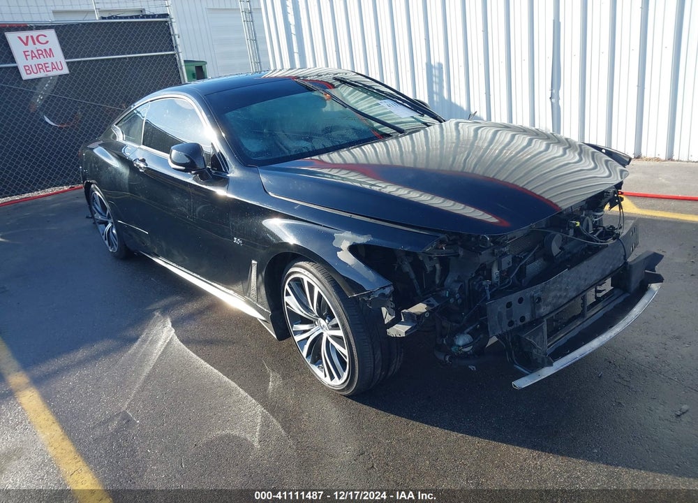 2018 INFINITI Q60 3.0T LUXE VIN: JN1EV7EK5JM340185