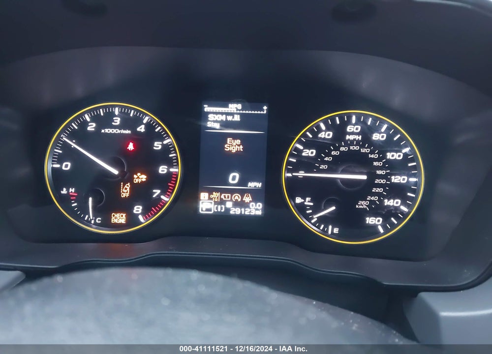 2024 SUBARU CROSSTREK SPORT VIN: 4S4GUHF69R3705920
