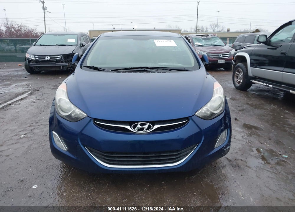 2013 HYUNDAI ELANTRA GLS VIN: KMHDH4AE2DU499681