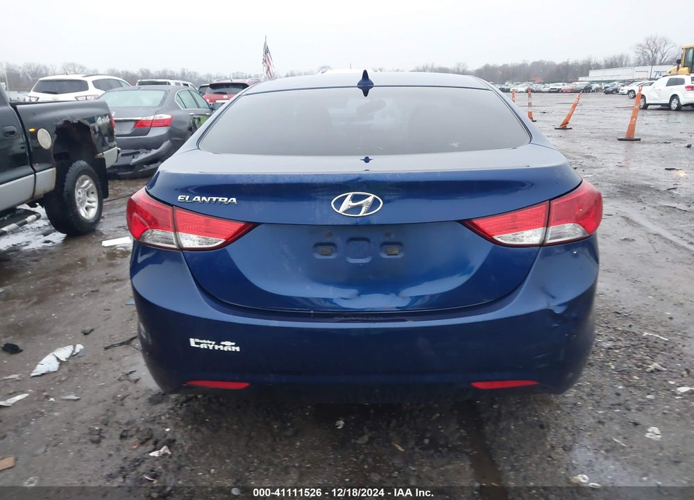 2013 HYUNDAI ELANTRA GLS VIN: KMHDH4AE2DU499681