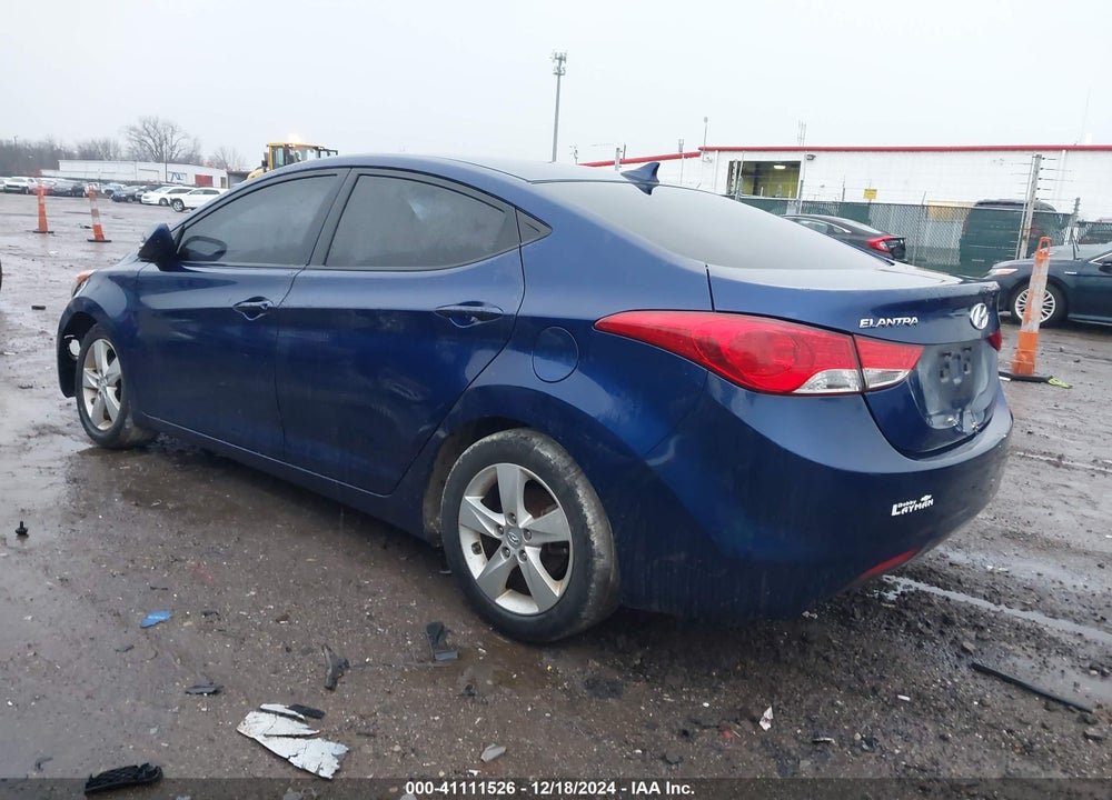 2013 HYUNDAI ELANTRA GLS VIN: KMHDH4AE2DU499681