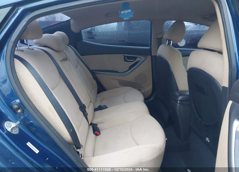 2013 HYUNDAI ELANTRA GLS VIN: KMHDH4AE2DU499681