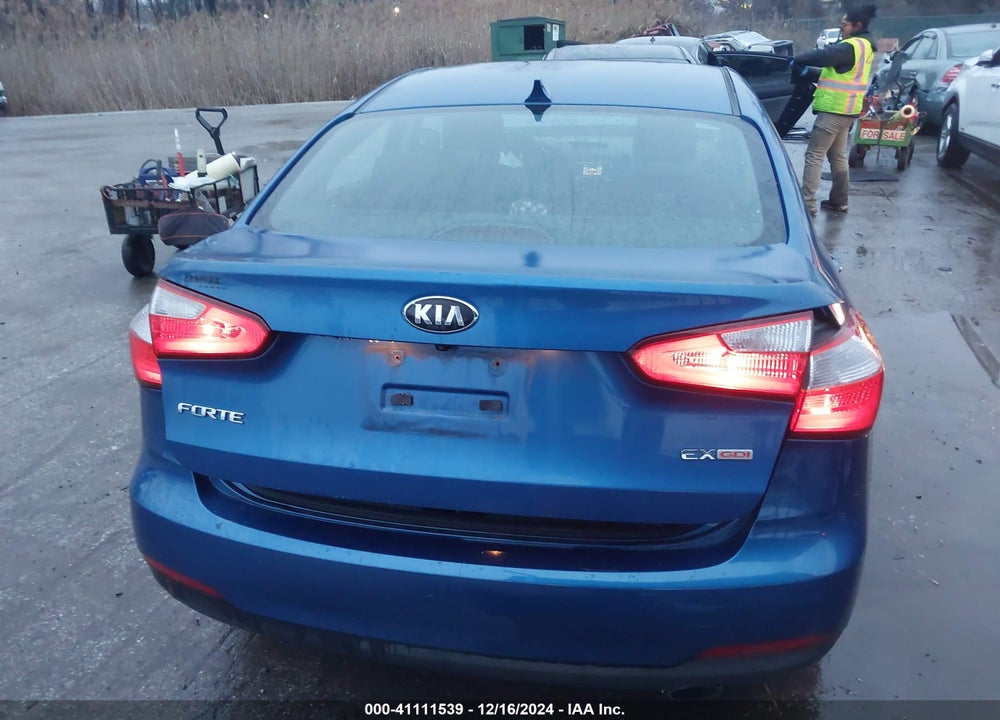2014 KIA FORTE EX VIN: KNAFX4A89E5170155