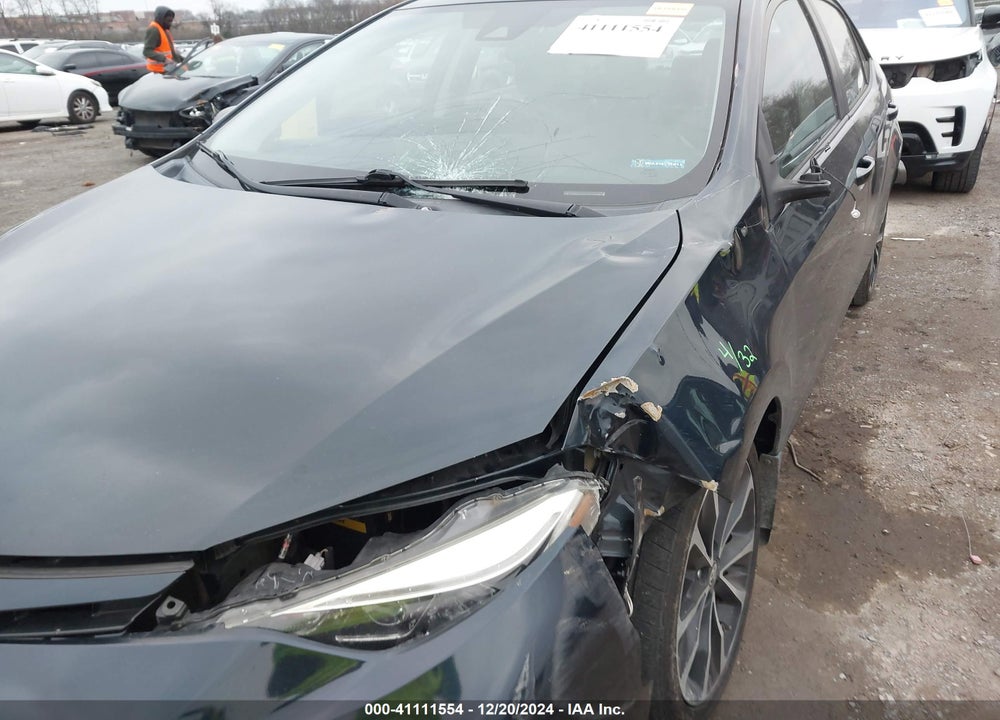 2018 TOYOTA COROLLA SE VIN: 2T1BURHE1JC108393