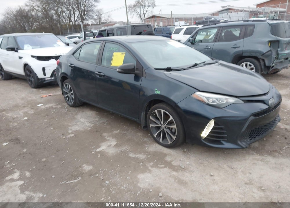 2018 TOYOTA COROLLA SE VIN: 2T1BURHE1JC108393