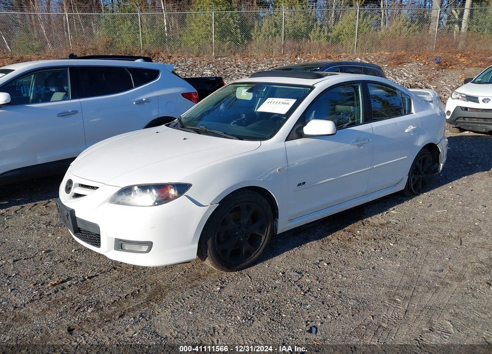 2008 MAZDA 3 S GRAND TOURING VIN: JM1BK324481860297
