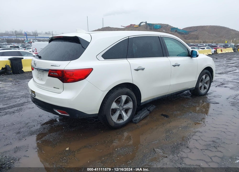 2014 ACURA MDX VIN: 5FRYD4H27EB011332