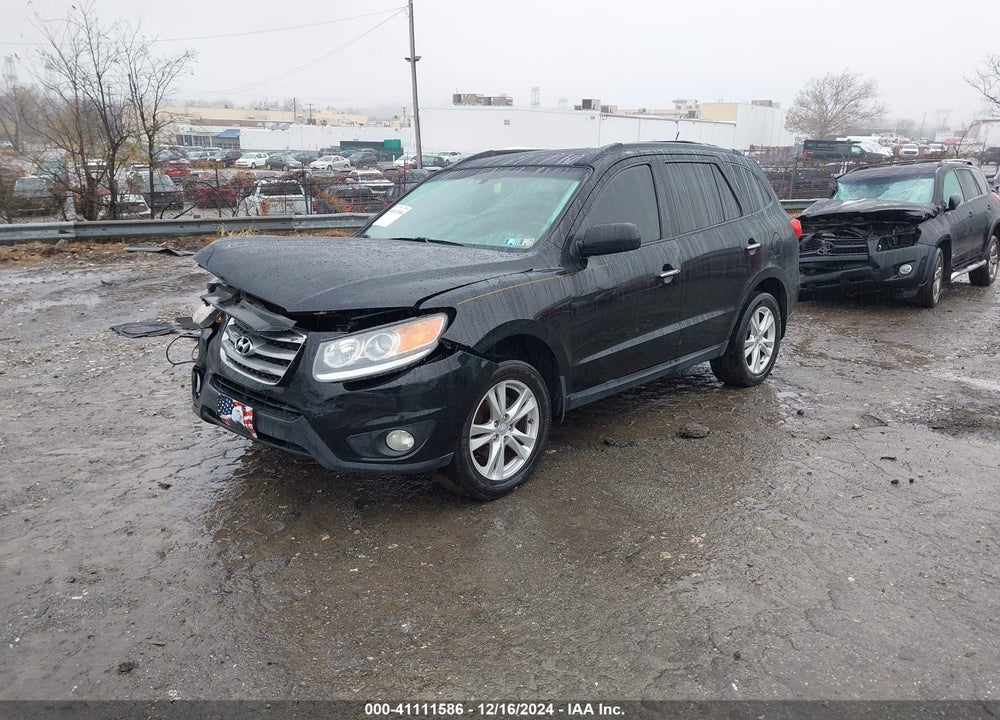 2012 HYUNDAI SANTA FE LIMITED VIN: 5XYZK4AG7CG137942