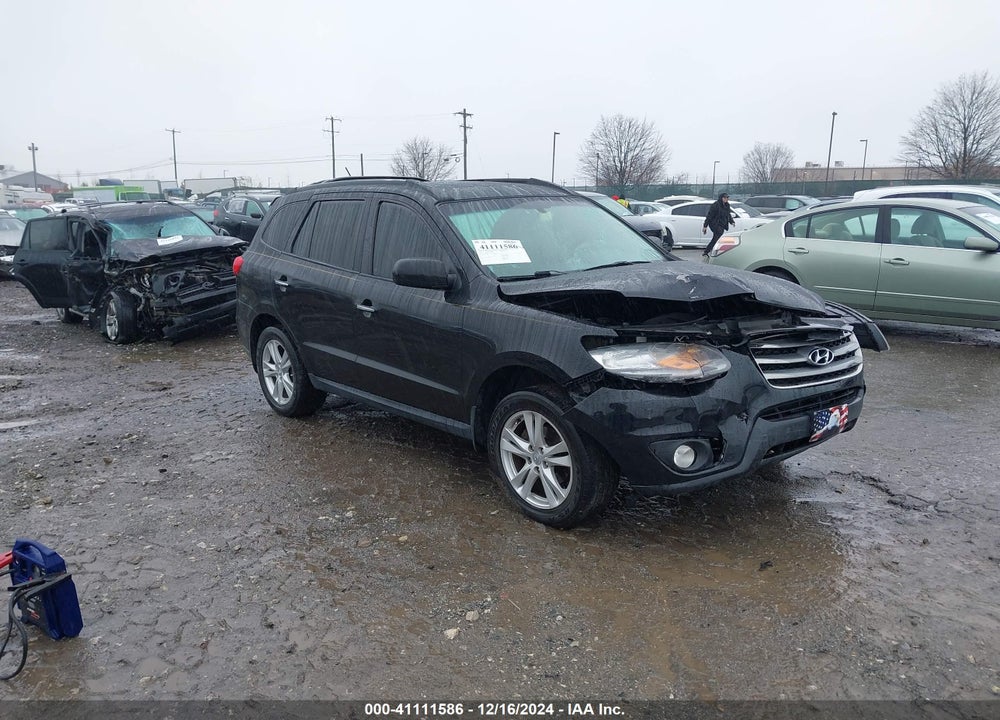 2012 HYUNDAI SANTA FE LIMITED VIN: 5XYZK4AG7CG137942