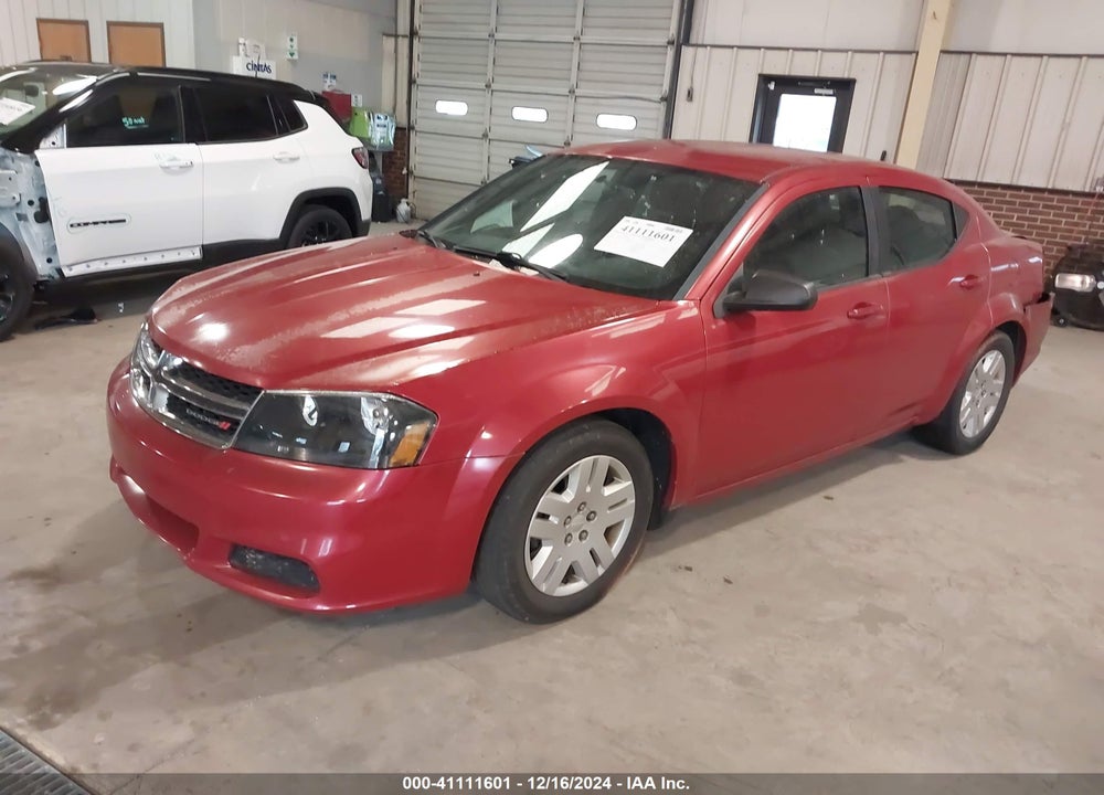 2014 DODGE AVENGER VIN: 1C3CDZAG8EN218073