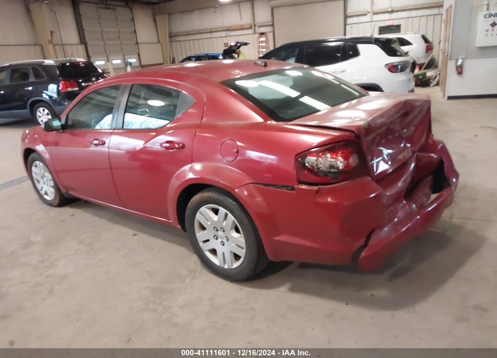 2014 DODGE AVENGER VIN: 1C3CDZAG8EN218073