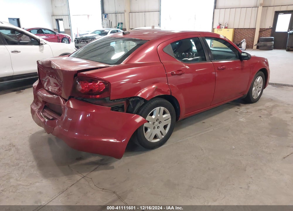 2014 DODGE AVENGER VIN: 1C3CDZAG8EN218073
