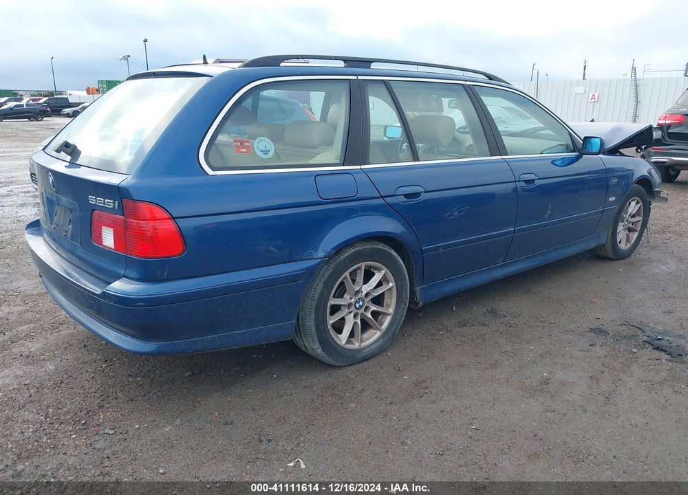 2003 BMW 525ITA VIN: WBADS434X3GE11354
