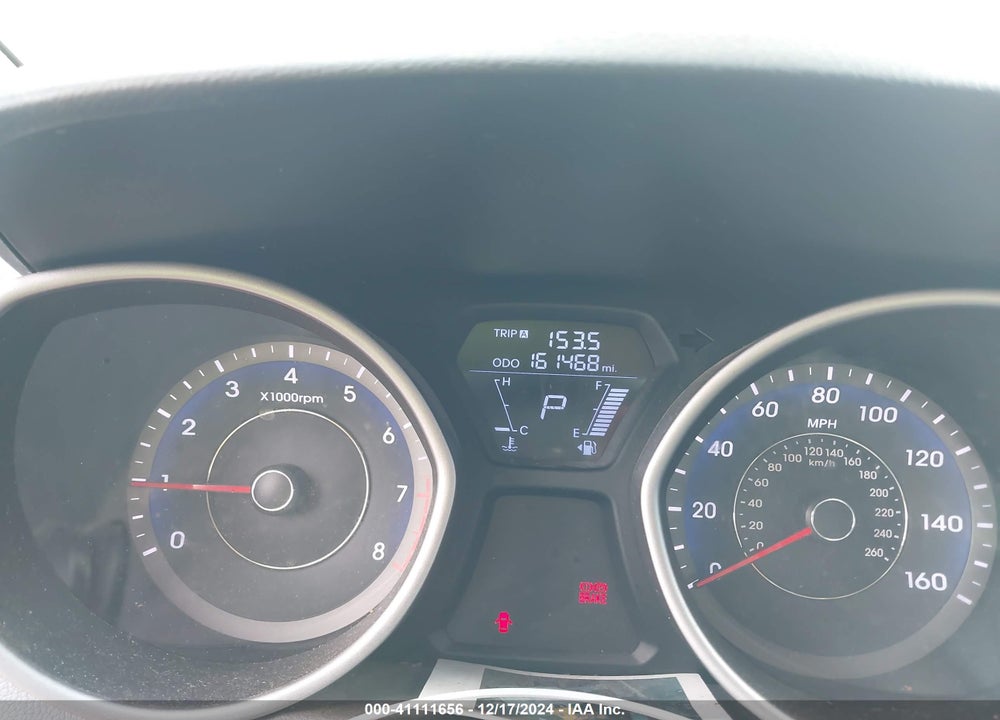 2012 HYUNDAI ELANTRA LIMITED (ULSAN PLANT) VIN: KMHDH4AE3CU325827