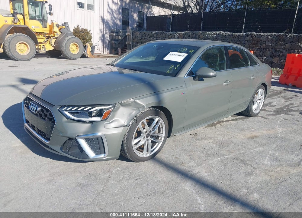 2023 AUDI A4 PREMIUM PLUS 45 TFSI S LINE QUATTRO S TRONIC VIN: WAUEAAF49PN011446