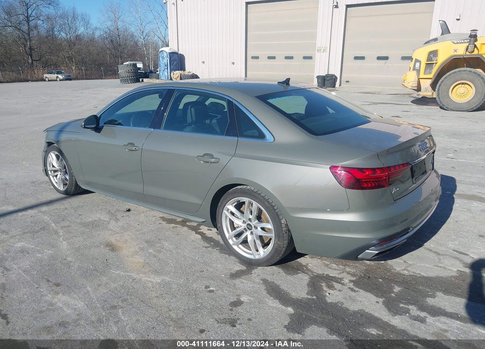 2023 AUDI A4 PREMIUM PLUS 45 TFSI S LINE QUATTRO S TRONIC VIN: WAUEAAF49PN011446