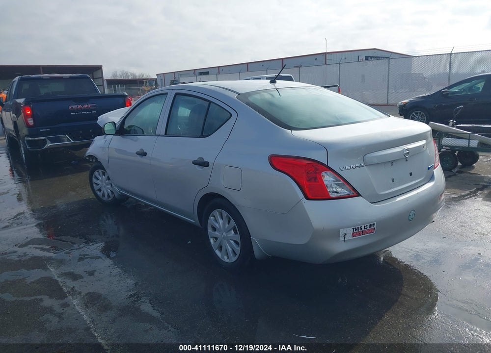2012 NISSAN VERSA 1.6 S+ VIN: 3N1CN7AP9CL936020