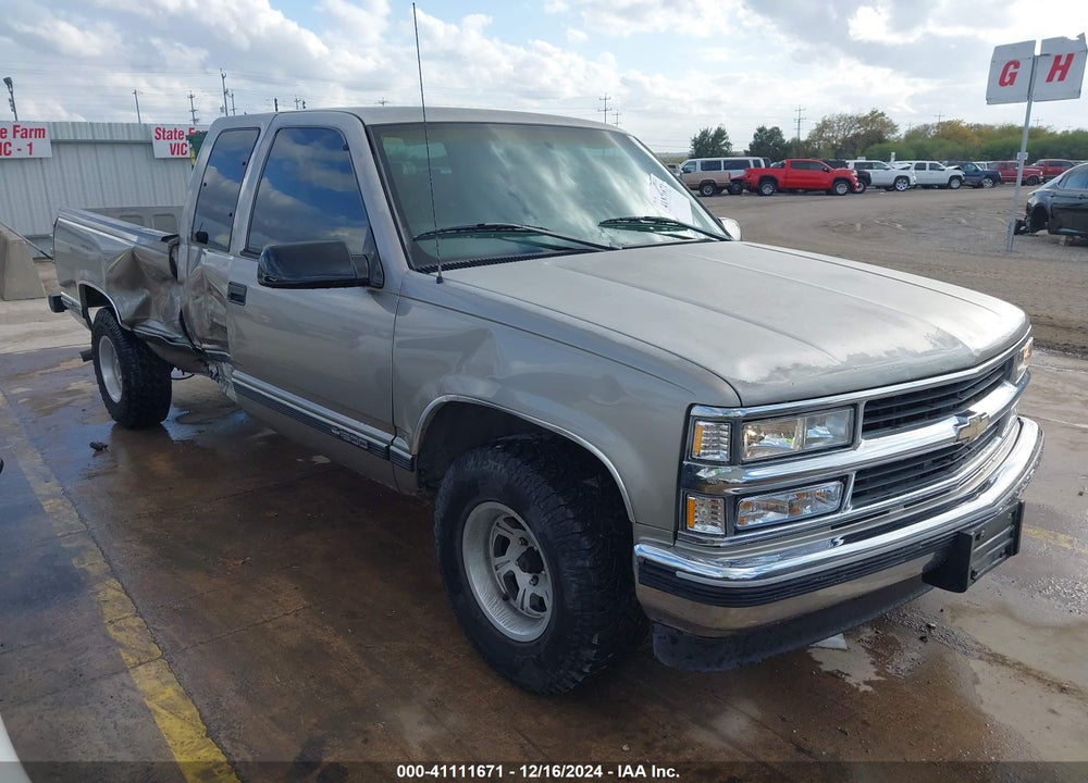 1998 CHEVROLET C1500 FLEETSIDE VIN: 2GCEC19R2W1151360
