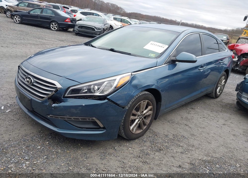2015 HYUNDAI SONATA SE VIN: 5NPE24AFXFH154222