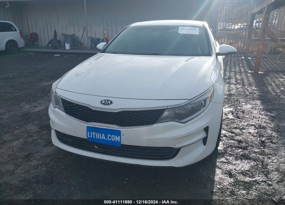 2016 KIA OPTIMA LX VIN: KNAGT4L31G5073116