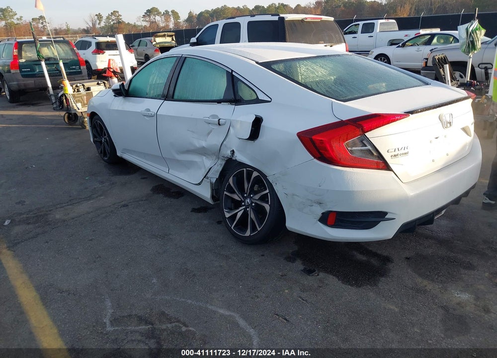 2019 HONDA CIVIC SPORT VIN: 2HGFC2F89KH510714