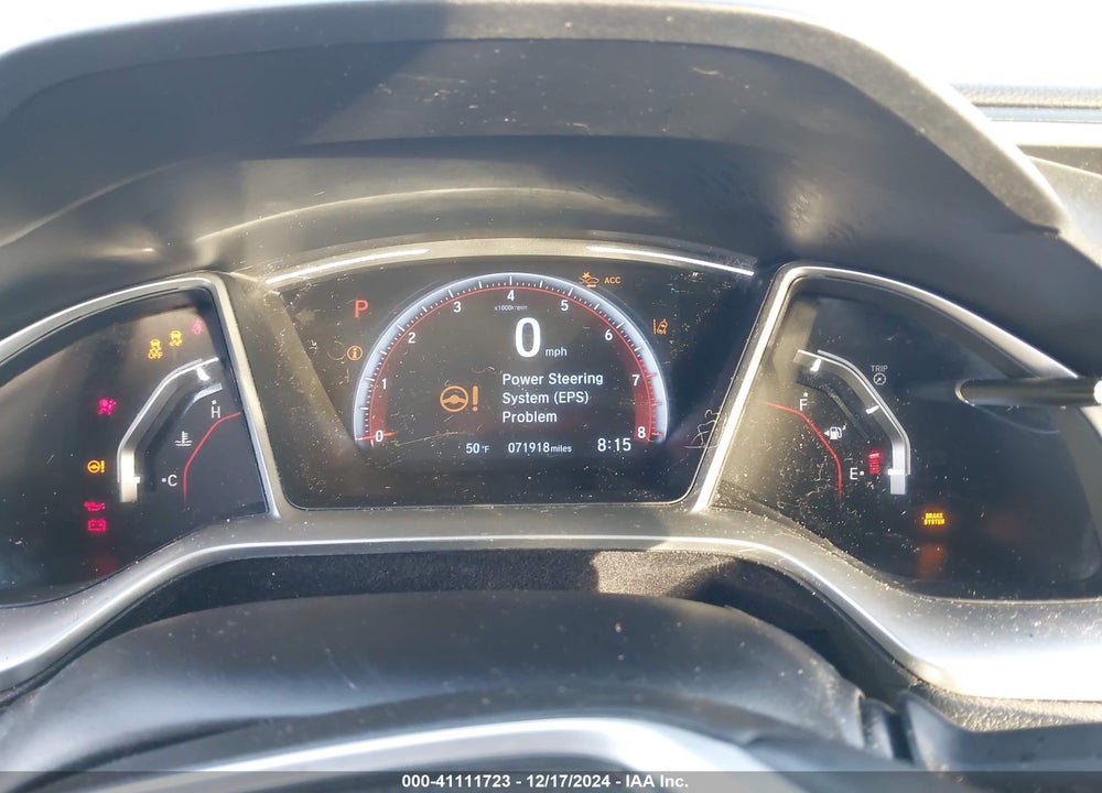 2019 HONDA CIVIC SPORT VIN: 2HGFC2F89KH510714