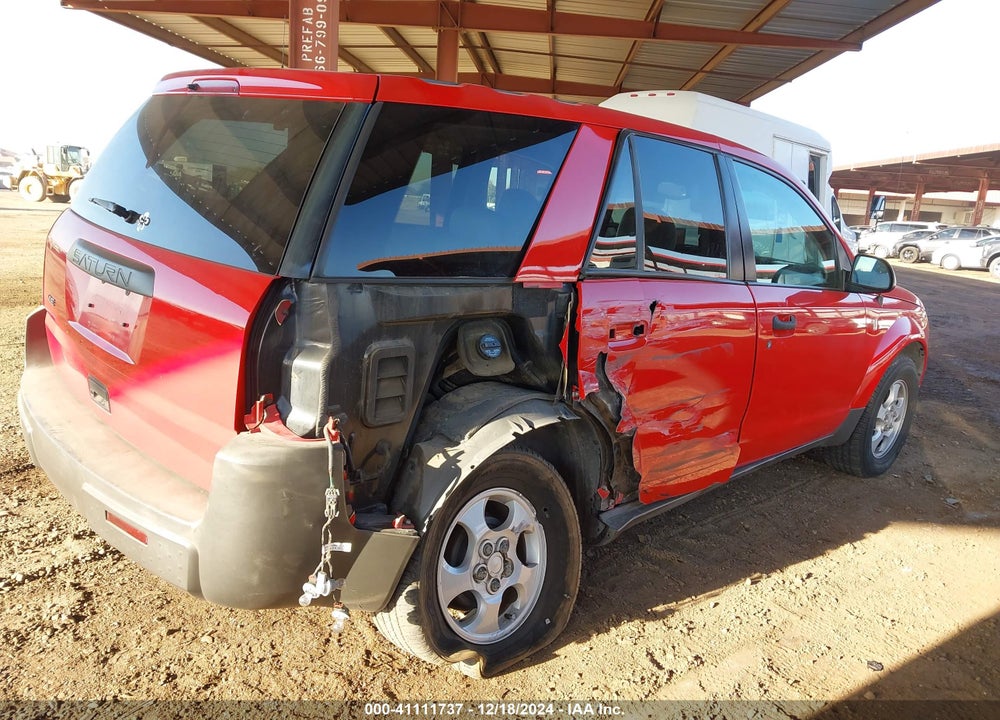 2004 SATURN VUE 4 CYL VIN: 5GZCZ33D14S894781